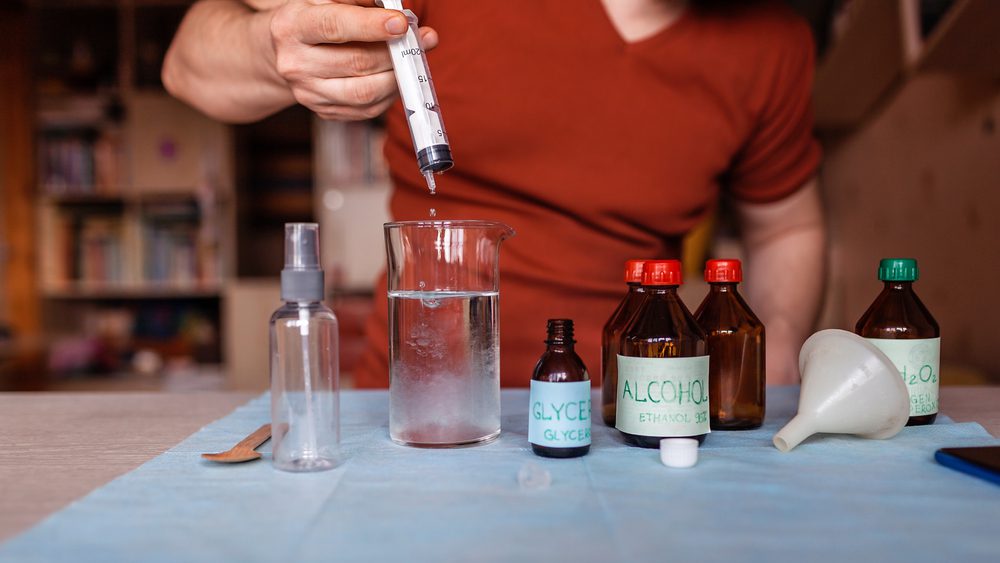 hand sanitizer