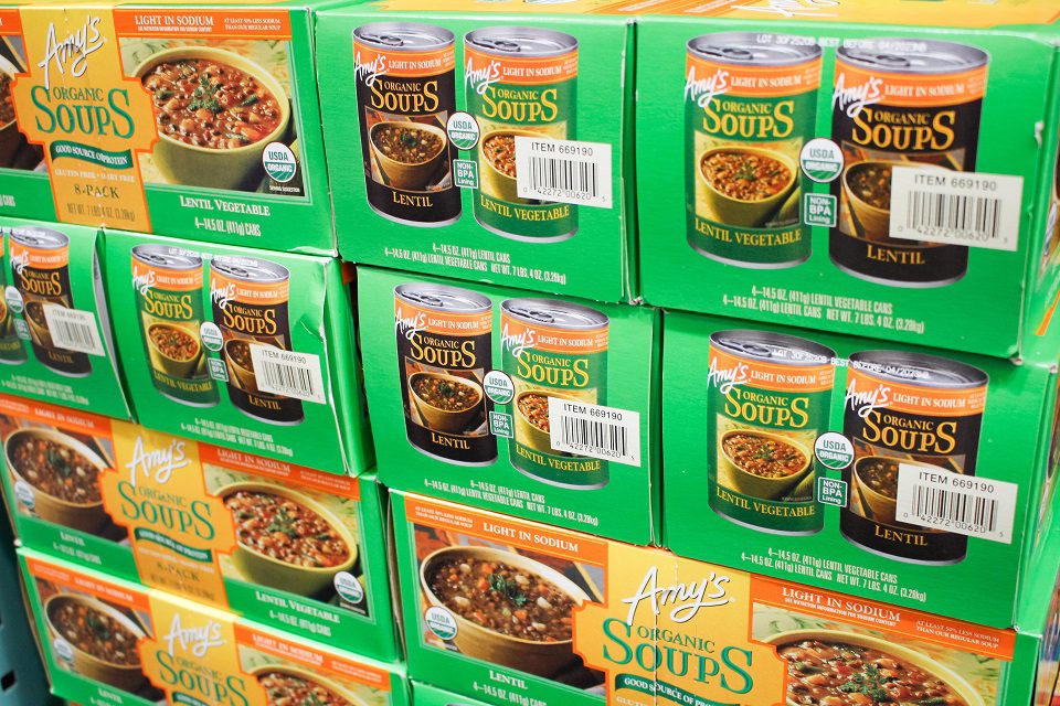 pantry canned food